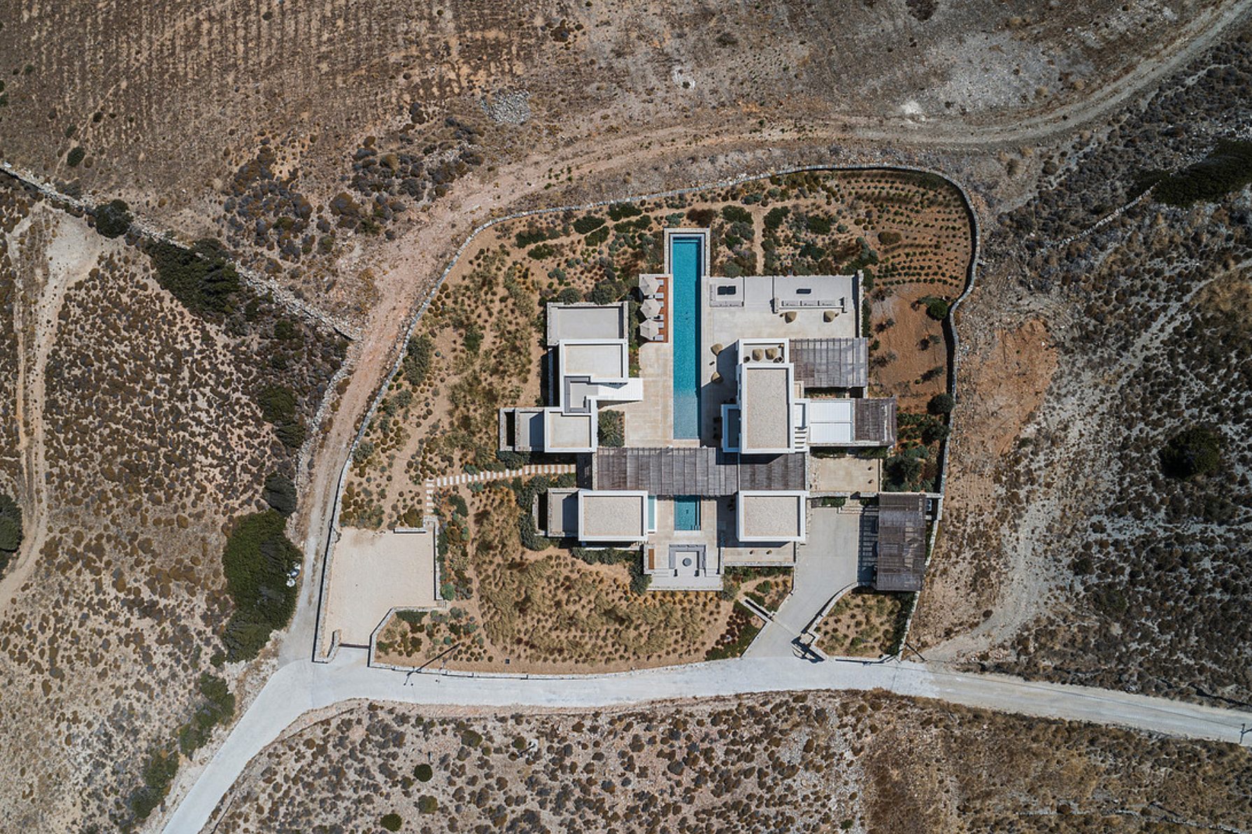 Aerial site view