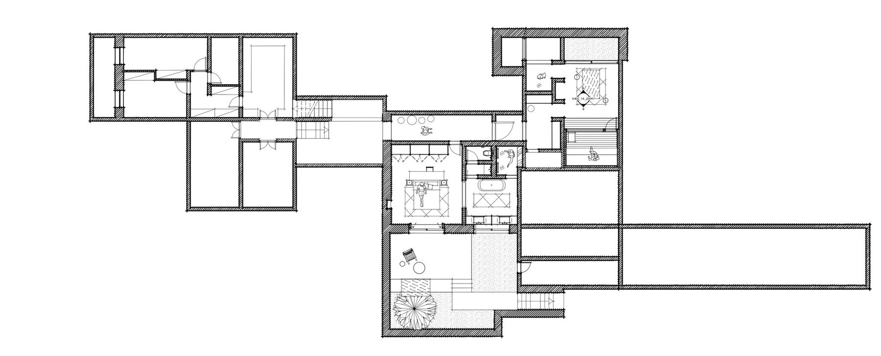 Lower ground floor plan