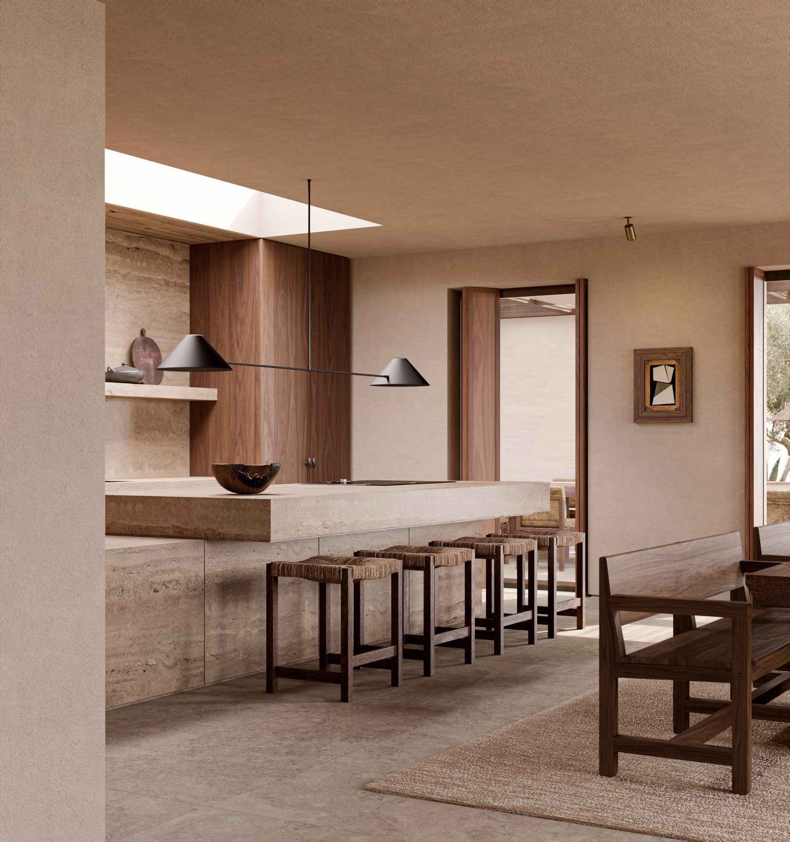 Kitchen and Dining, Thamoni Residence