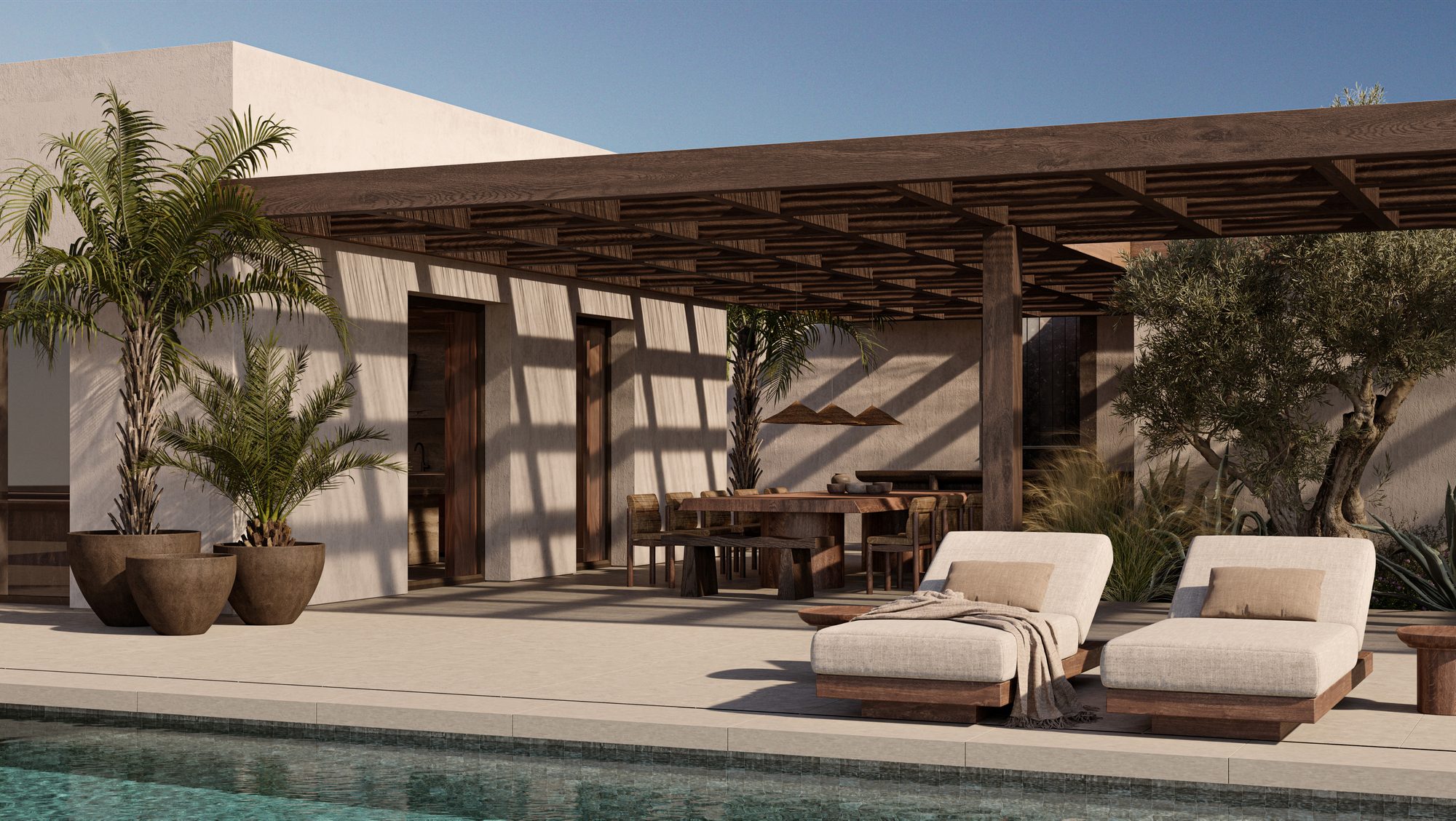 Outdoor Dining, Thamoni Residence